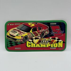 NASCAR 1996 Winston Cup Terry Labonte  #5 NASCAR Plastic License‎ Plate 12” x 6”